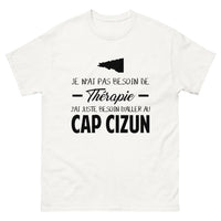 Thumbnail for T-shirt blanc au Cap Cizun - Thérapie
