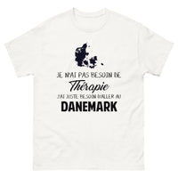 Thumbnail for T-shirt blanc au Danemark - Thérapie