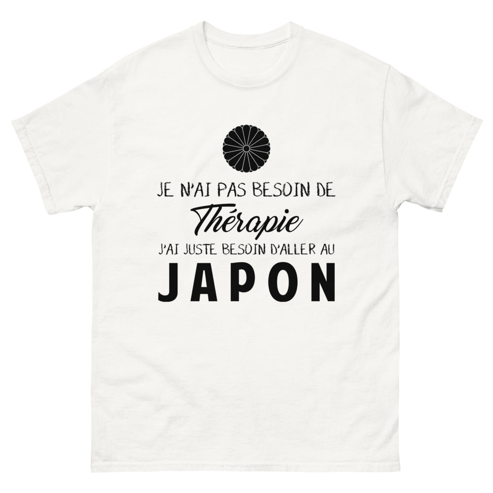 T-shirt blanc au Japon - Thérapie