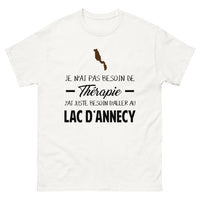 Thumbnail for T-shirt blanc au Lac d'Annecy - Thérapie