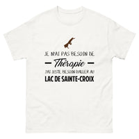 Thumbnail for T-shirt blanc au Lac de Sainte Croix - Thérapie