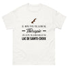 T-shirt blanc au Lac de Sainte Croix - Thérapie