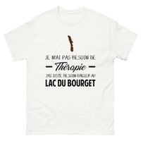 Thumbnail for T-shirt blanc au Lac du Bourget - Thérapie
