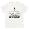 T-shirt blanc au Lac du Bourget - Thérapie