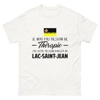 Thumbnail for T-shirt blanc au Lac Saint Jean - Thérapie