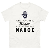 Thumbnail for T-shirt blanc au Maroc - Thérapie