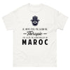 T-shirt blanc au Maroc - Thérapie