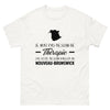 T-shirt blanc au Nouveau Brunswick - Thérapie