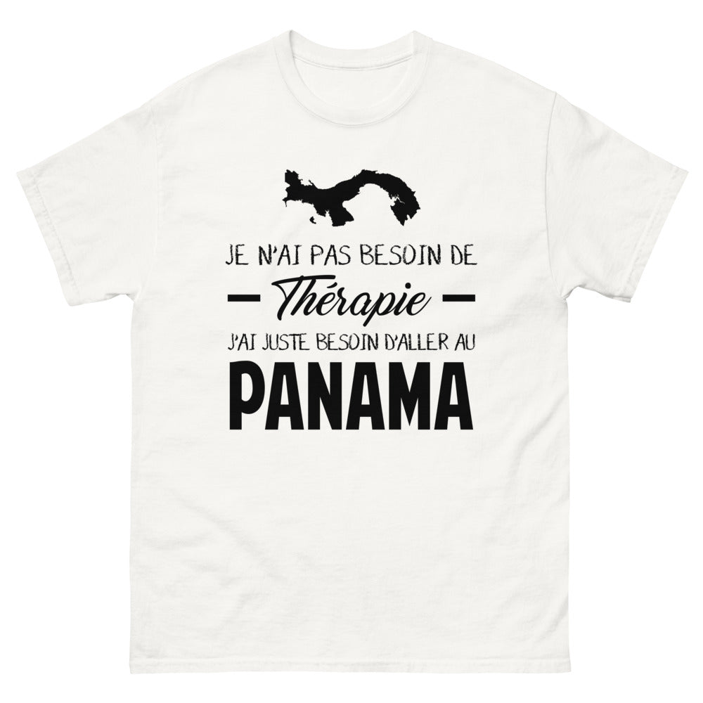T-shirt blanc au Panama - Thérapie