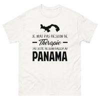 Thumbnail for T-shirt blanc au Panama - Thérapie