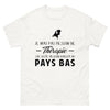 T-shirt blanc au Pays Bas - Thérapie