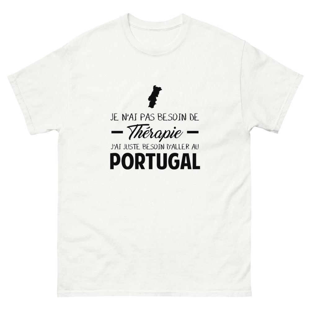T-shirt blanc au Portugal - Thérapie
