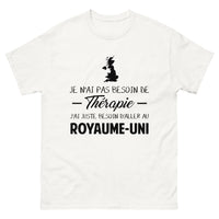 Thumbnail for T-shirt blanc au Royaume Uni - Thérapie