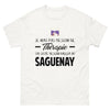 T-shirt blanc au Saguenay - Thérapie