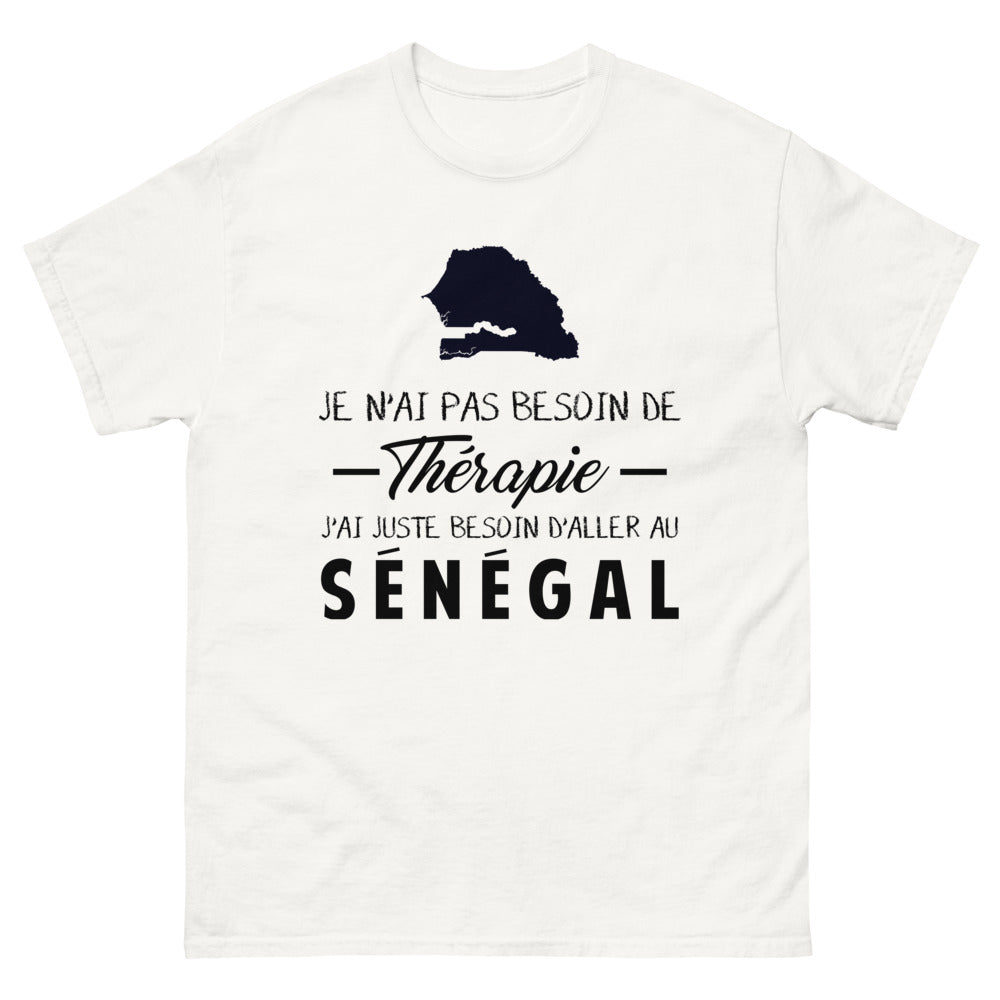 T-shirt blanc au Senegal - Thérapie