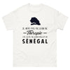 T-shirt blanc au Senegal - Thérapie