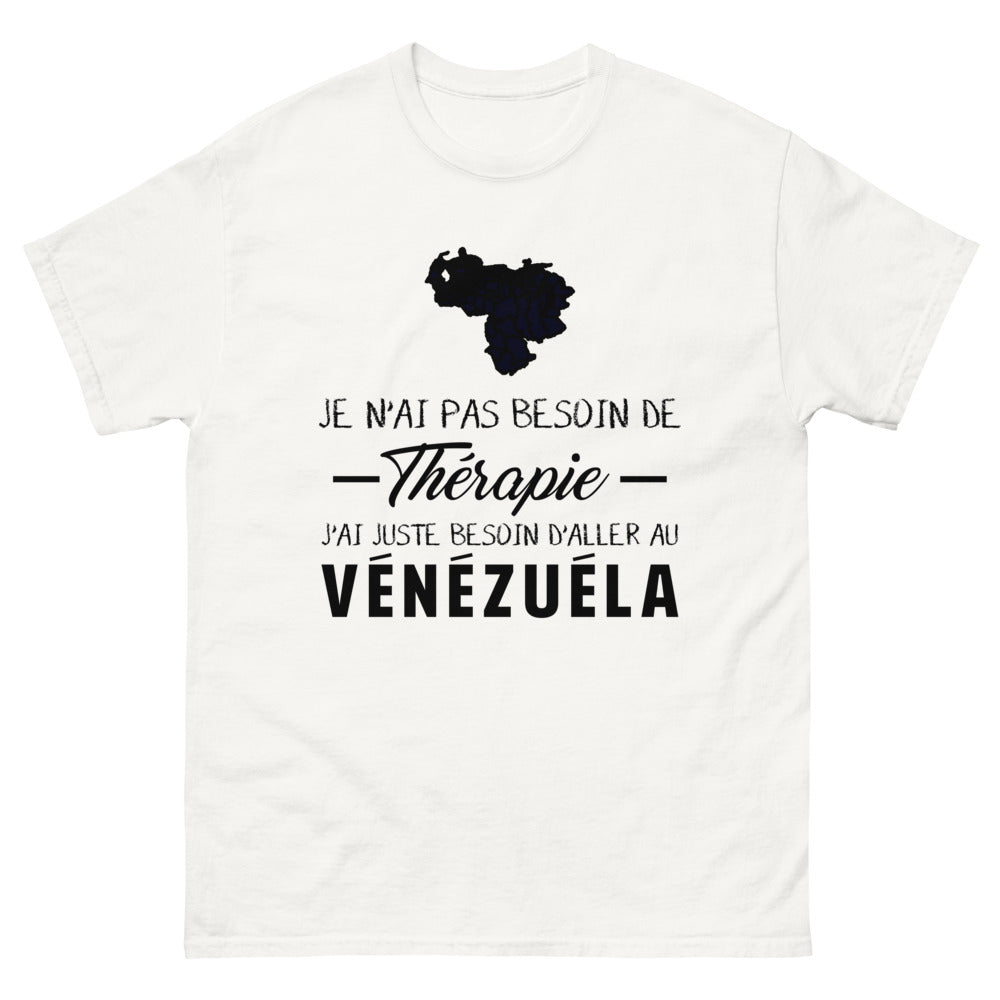 T-shirt blanc au Venezuela - Thérapie