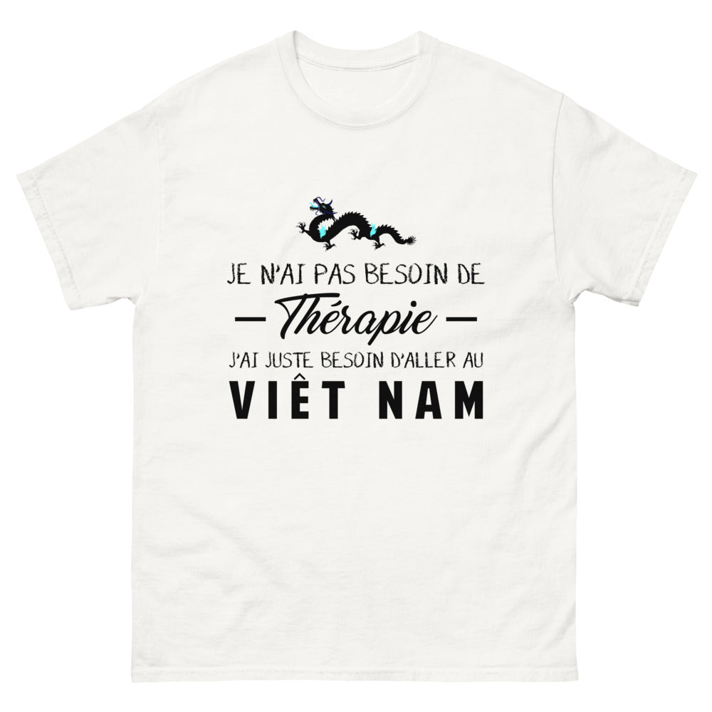 T-shirt blanc au Viet Nam - Thérapie