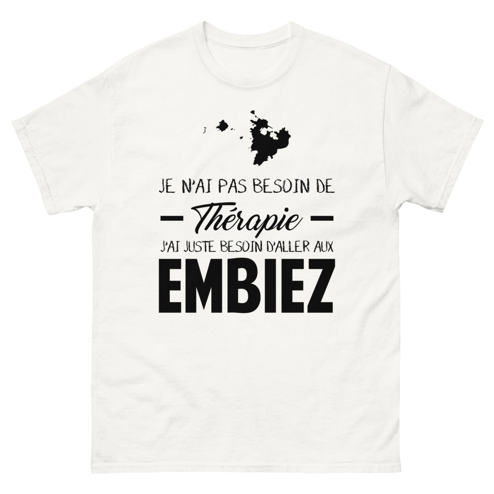T-shirt blanc aux Embiez - Thérapie