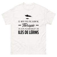Thumbnail for T-shirt blanc aux Iles de Lerins - Thérapie