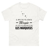T-shirt blanc aux Iles Marquises - Thérapie