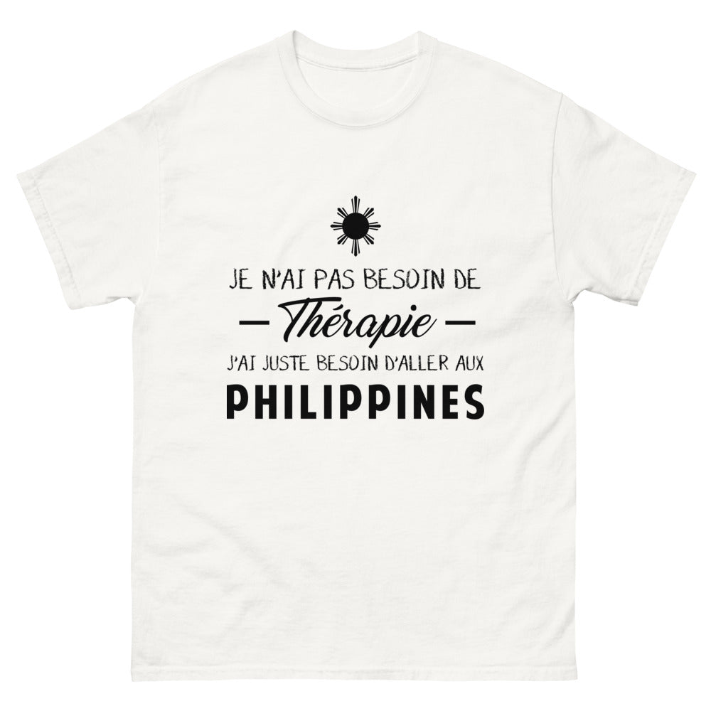 T-shirt blanc aux Philippines - Thérapie