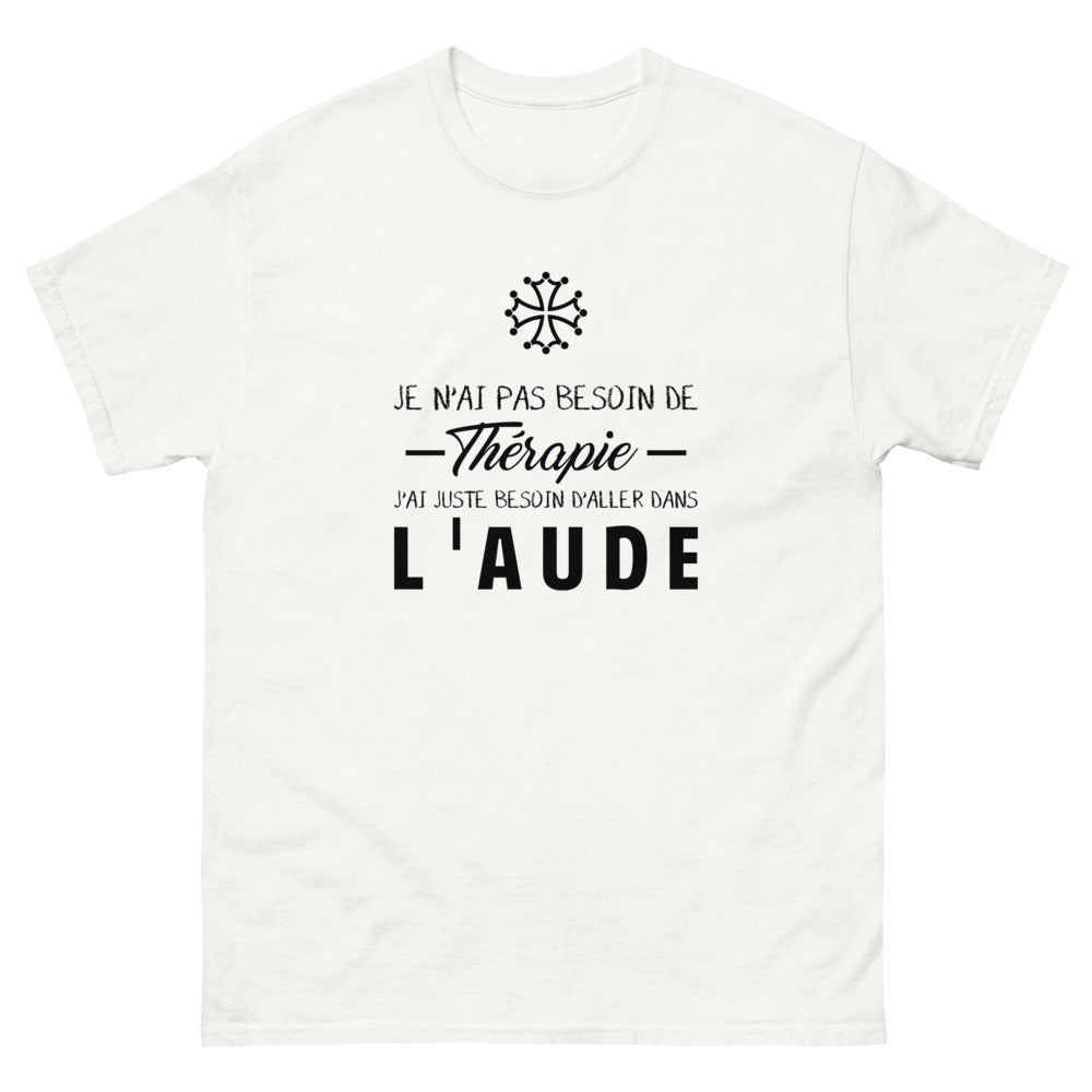 T-shirt blanc dans l'Aude - Thérapie