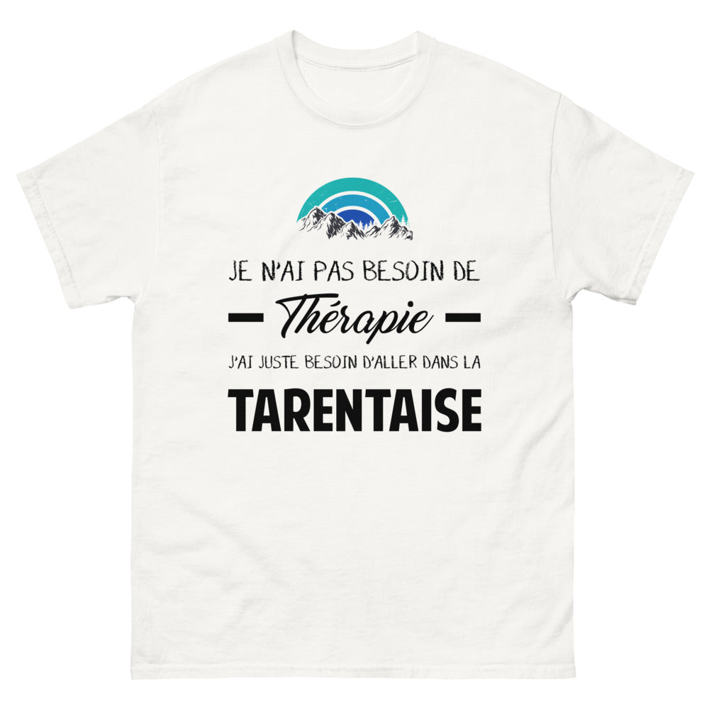T-shirt blanc dans la Tarentaise - Thérapie