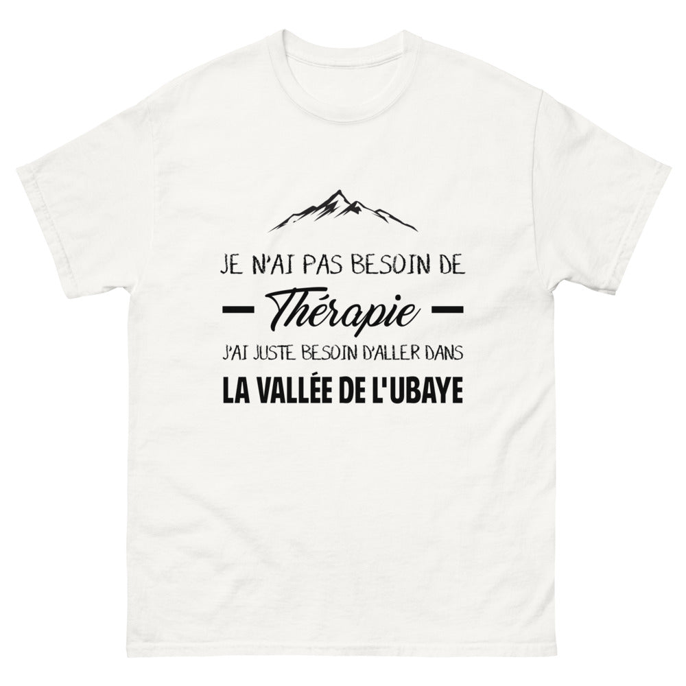 T-shirt blanc dans la Vallee de l'Ubaye - Thérapie