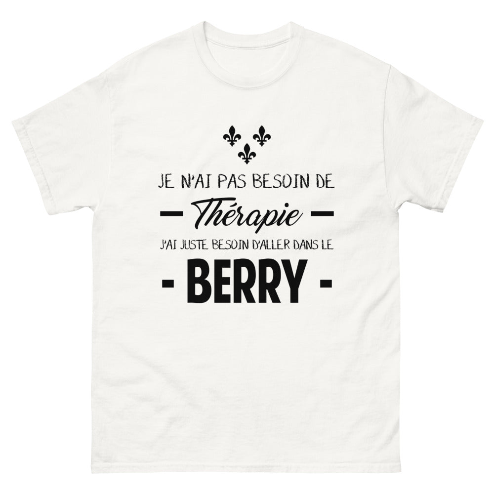 T-shirt blanc dans le Berry - Thérapie