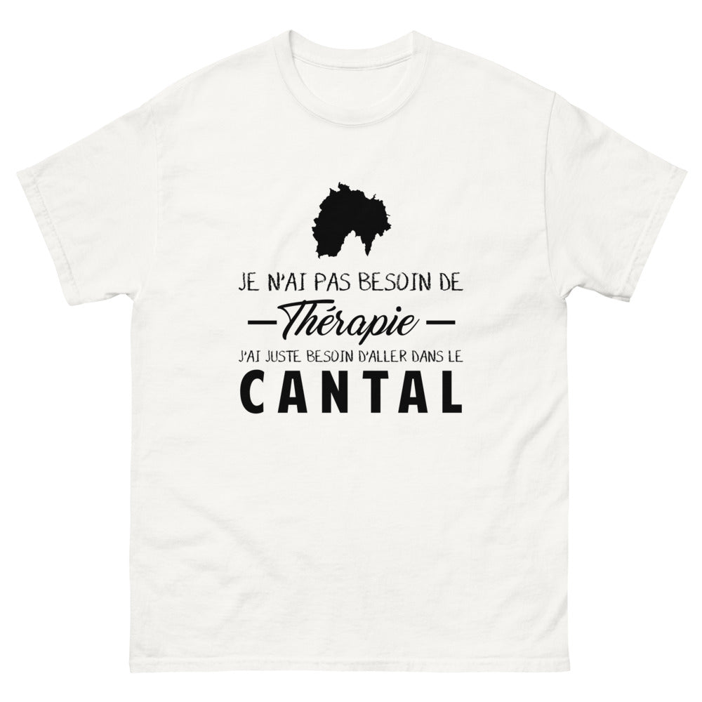 T-shirt blanc dans le Cantal - Thérapie
