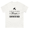 T-shirt blanc dans le Canton de Vaud - Thérapie