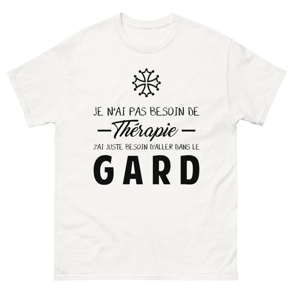 T-shirt blanc dans le Gard - Thérapie