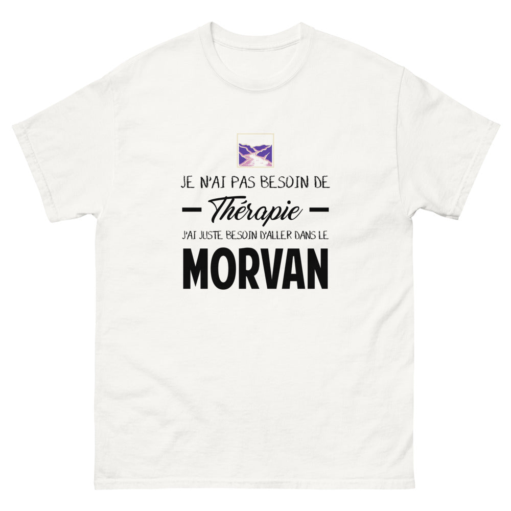 T-shirt blanc dans le Morvan - Thérapie