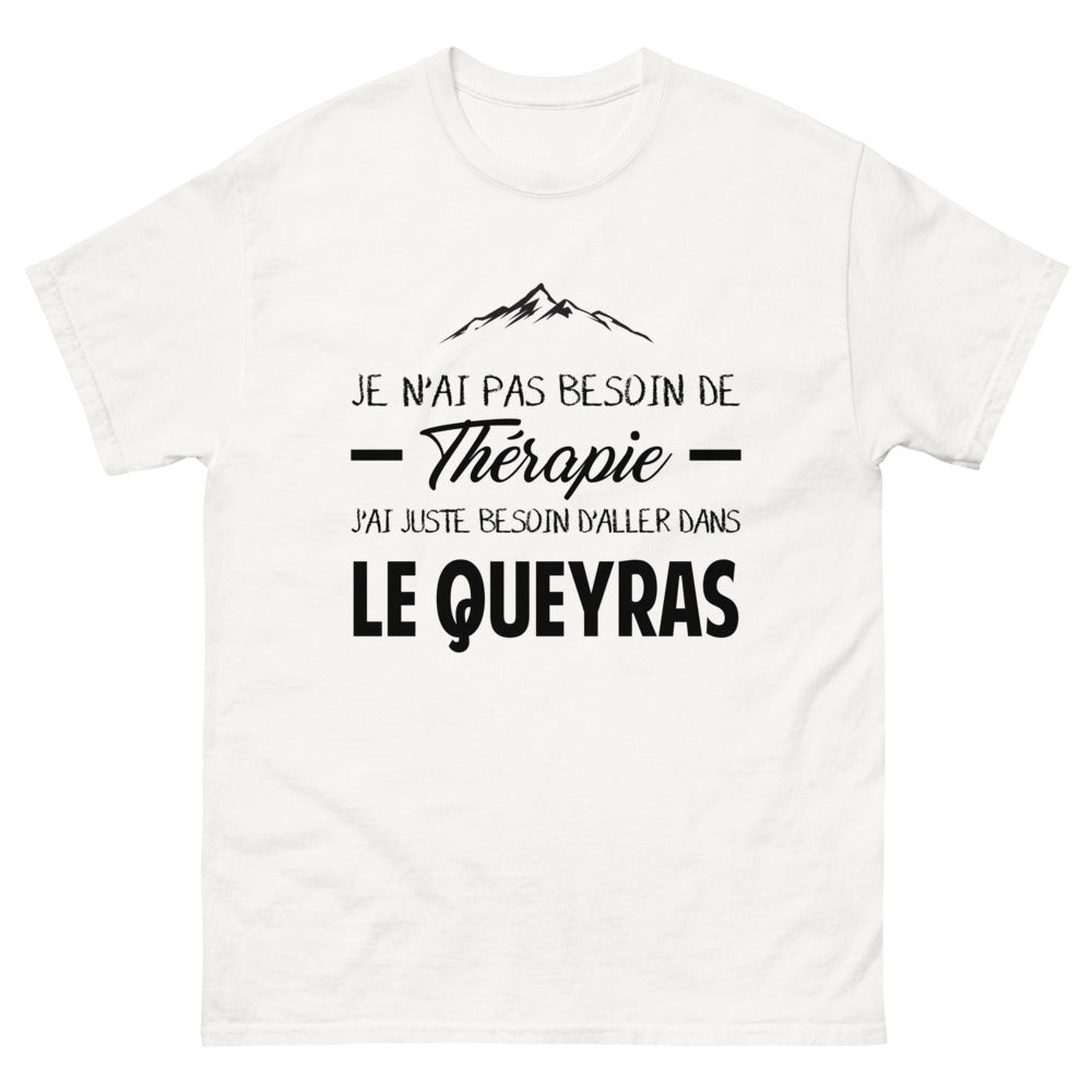 T-shirt blanc dans le Queyras - Thérapie