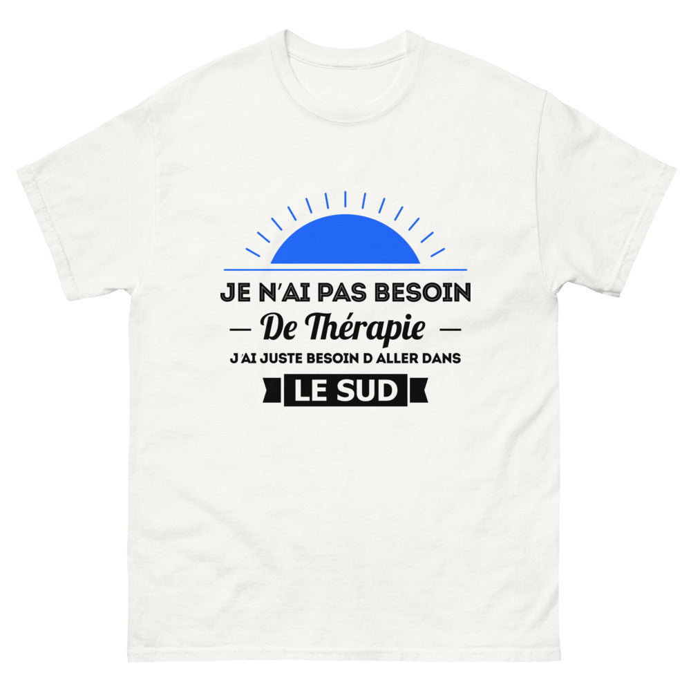 T-shirt blanc dans le Sud - Thérapie