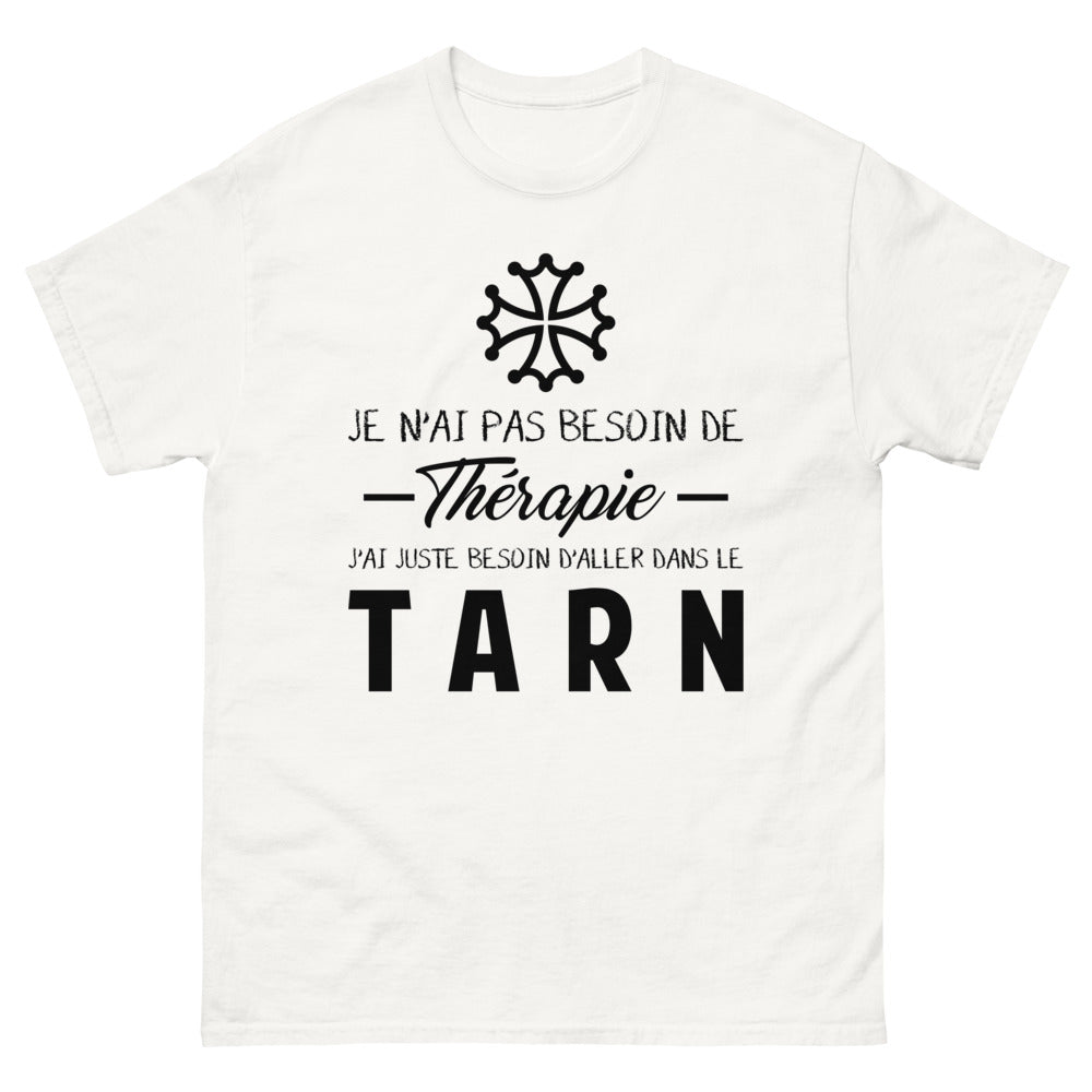 T-shirt blanc dans le Tarn - Thérapie