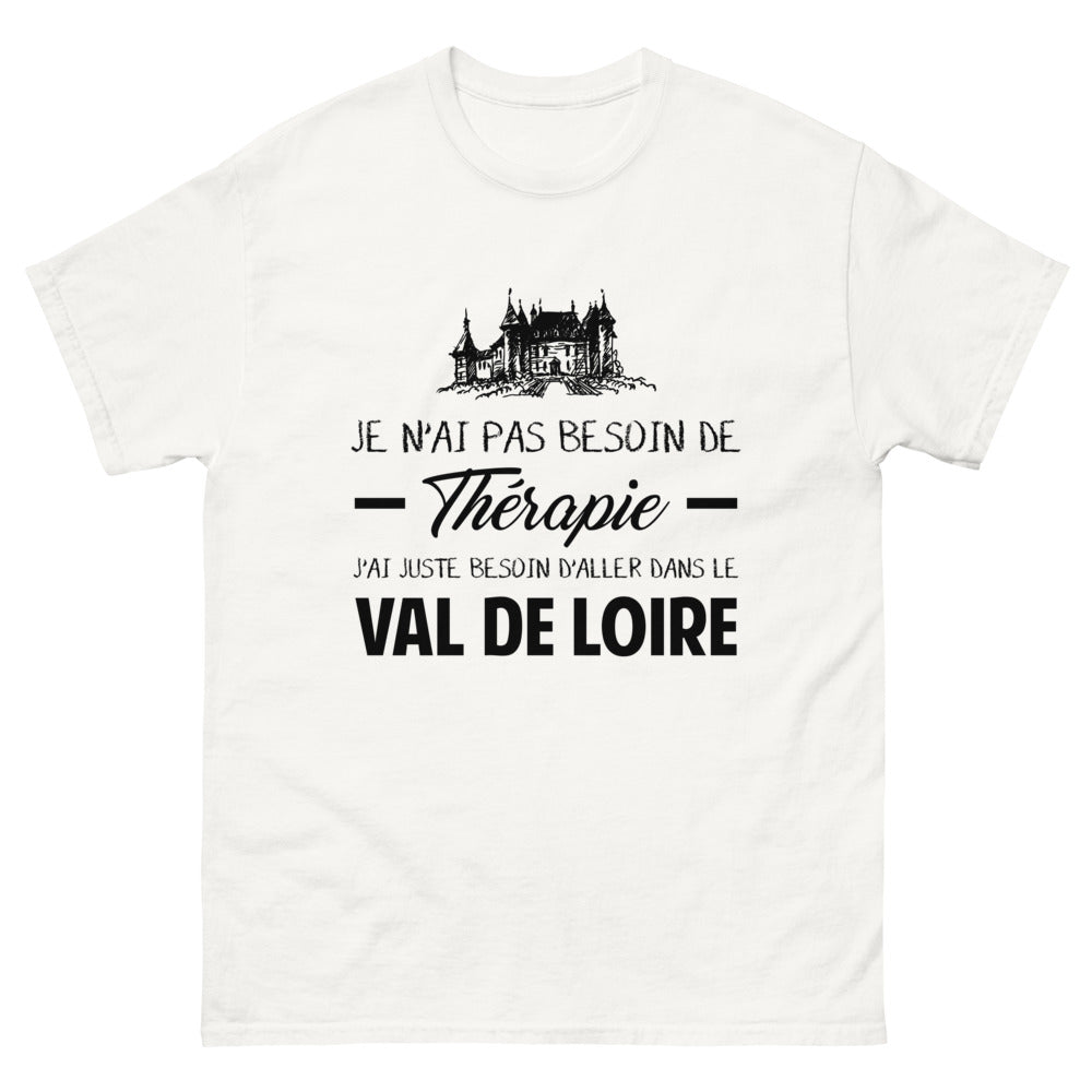 T-shirt blanc dans le Val de Loire - Thérapie