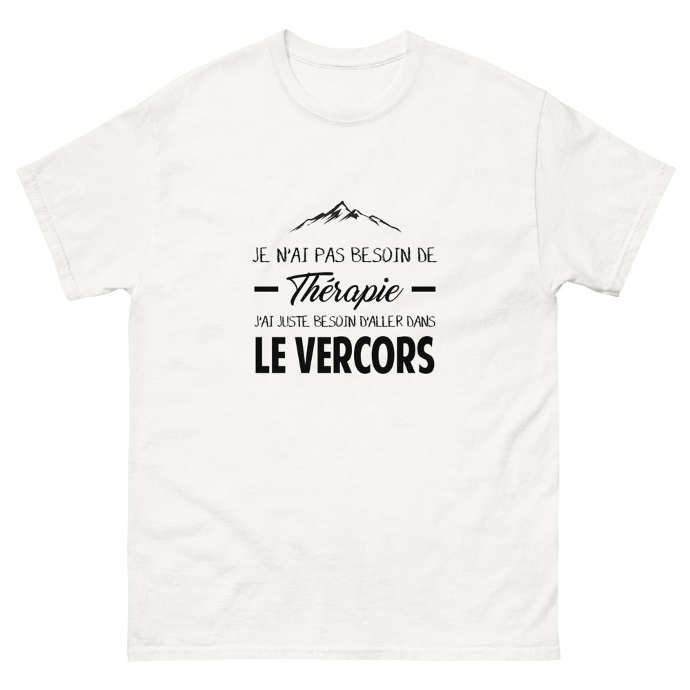 T-shirt blanc dans le Vercors - Thérapie