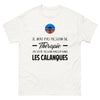 T-shirt blanc dans les Calanques - Thérapie