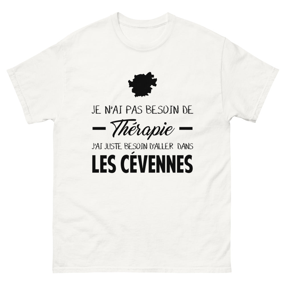 T-shirt blanc dans les Cevennes - Thérapie