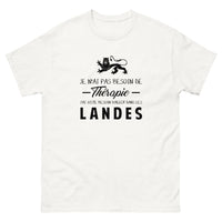 Thumbnail for T-shirt blanc dans les Landes - Thérapie