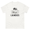 T-shirt blanc dans les Landes - Thérapie
