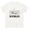 T-shirt blanc dans les Seychelles - Thérapie