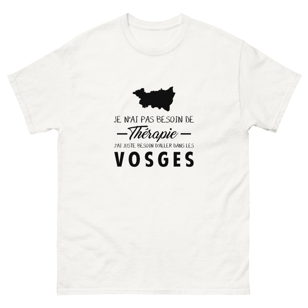 T-shirt blanc dans les Vosges - Thérapie