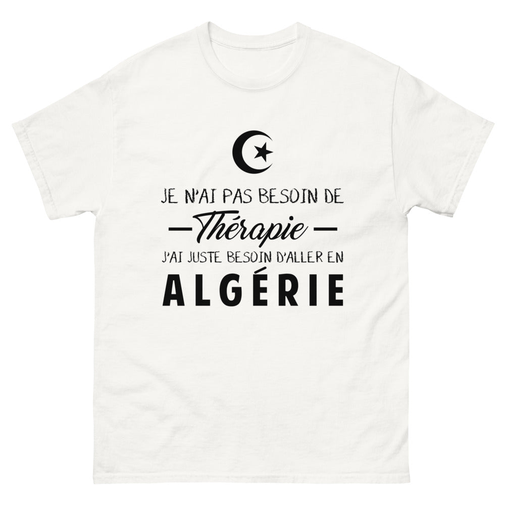 T-shirt blanc en Algerie - Thérapie