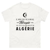 T-shirt blanc en Algerie - Thérapie