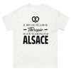 T-shirt blanc en Alsace - Thérapie