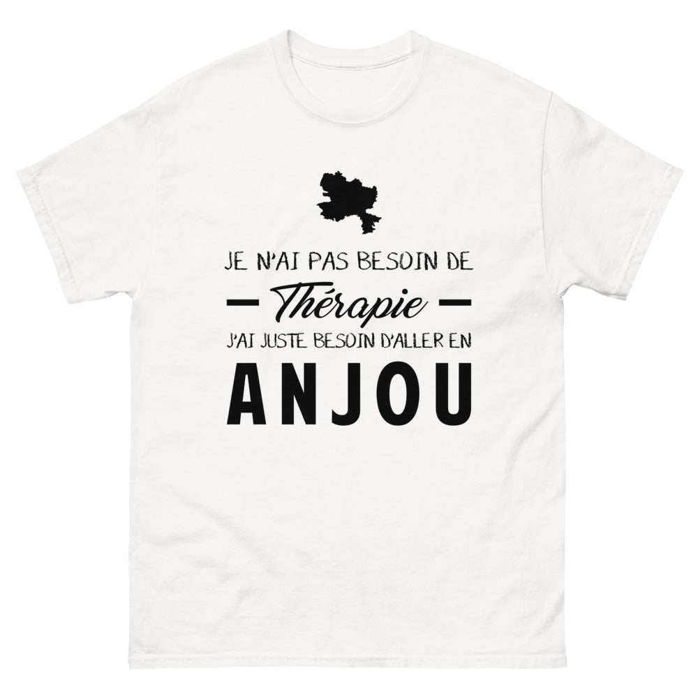 T-shirt blanc en Anjou - Thérapie