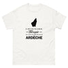 T-shirt blanc en Ardeche - Thérapie
